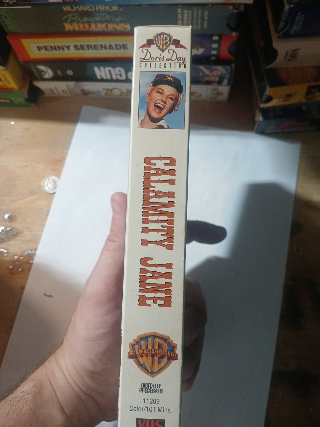 Calamity Jane, 1953 ‧ Musical/Western, Doris Day, Howard Keel, VHS G4