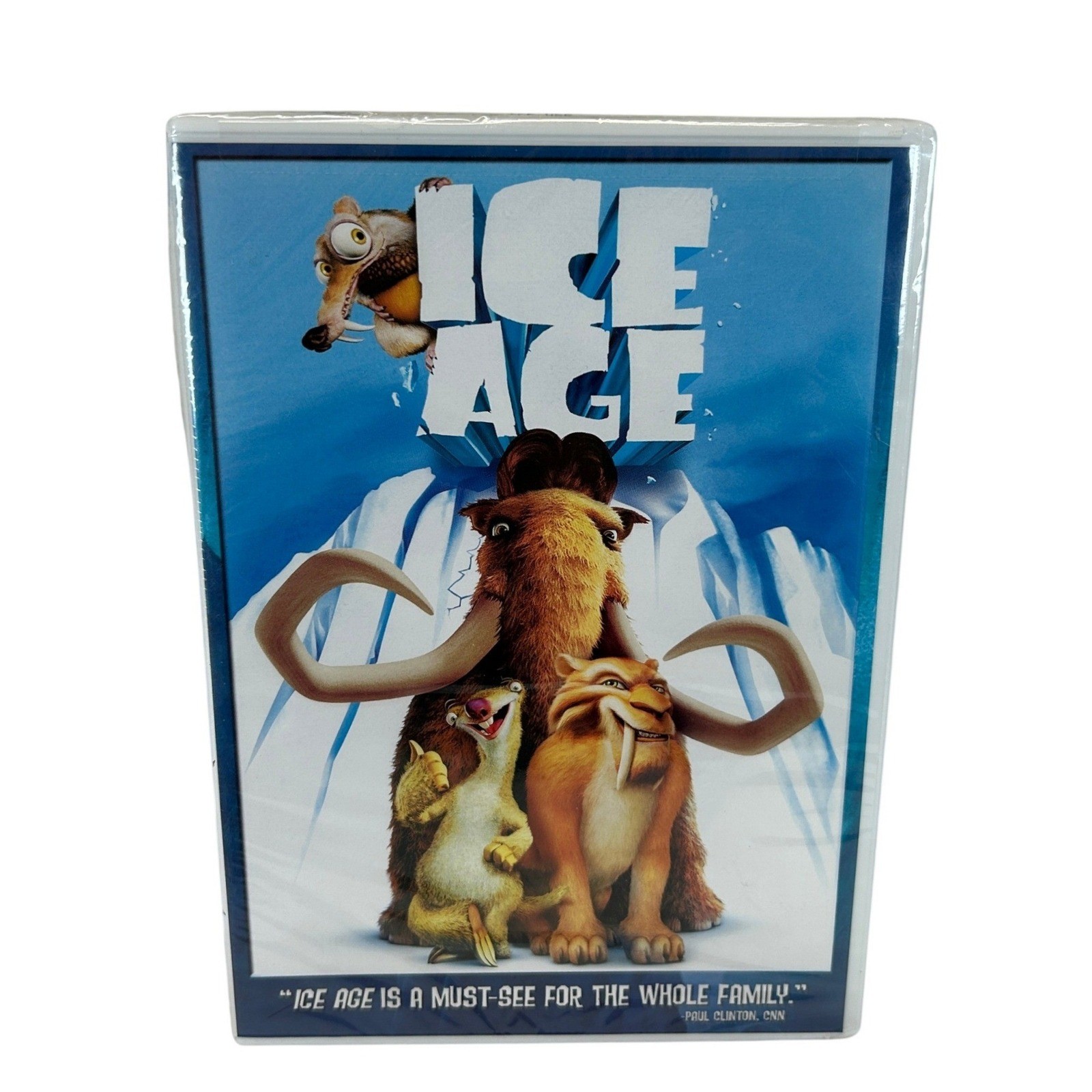 Ice Age DVD 2002 Widescreen Full Screen 20th Century Fox Blue Sky Studios