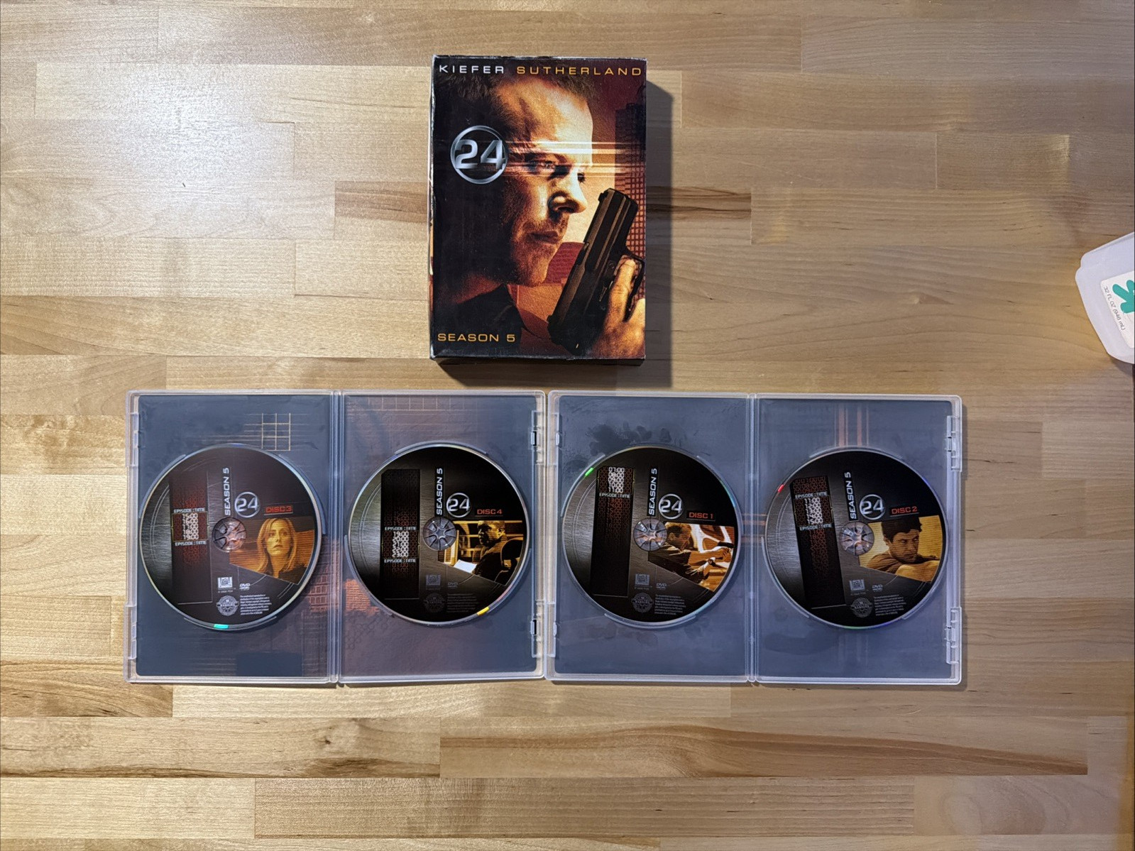 24 (2001 TV Series) DVD Jack Bauer, Kiefer Sutherland, Complete Seasons 1-7
