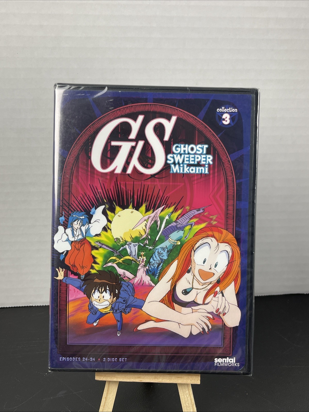 GS Ghost Sweeper Mikami Collection 3 DVD Brand NEW Factory Sealed Japanese Anime