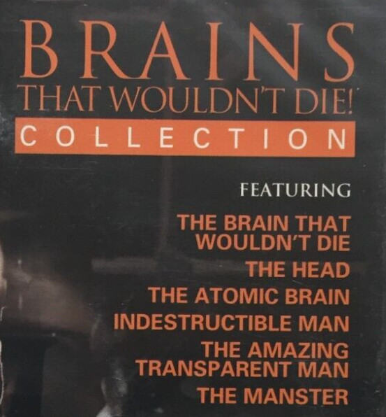 The Brains that Wouldn’t Die Collection: 6 Films(DVD,2012,2-Disc Set) BRAND NEW!
