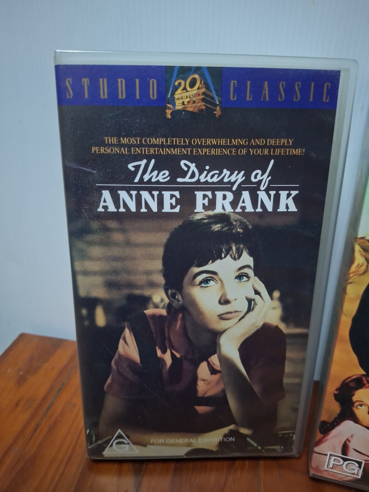 The Grapes of Wrath Henry Fonda & The Diary Of Anne Frank Vhs Videos Tested