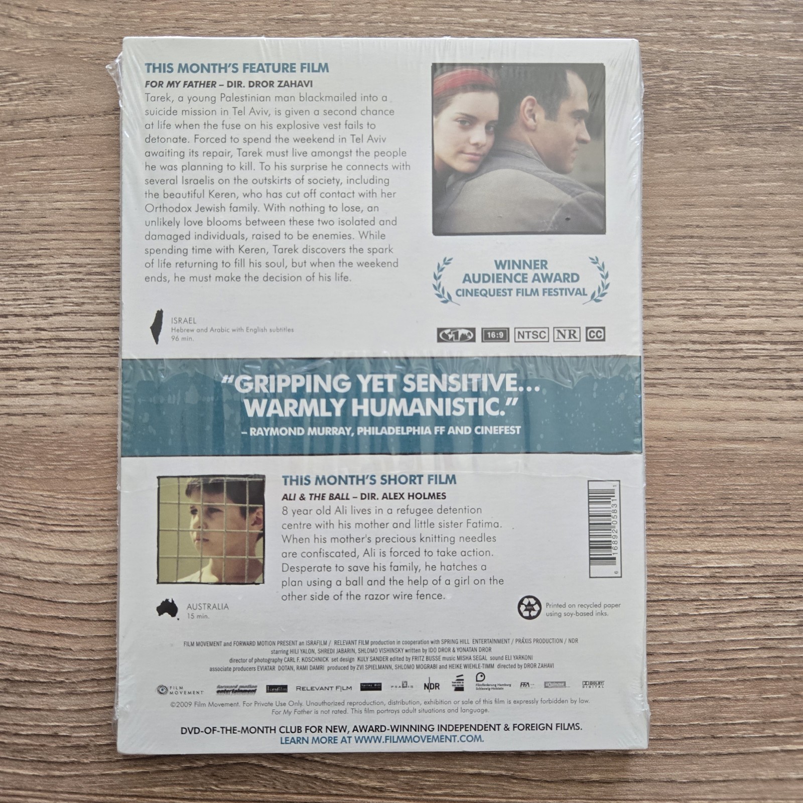SEALED: Film Movement 5-DVD LOT Independent World Cinema Foreign Films Region 1