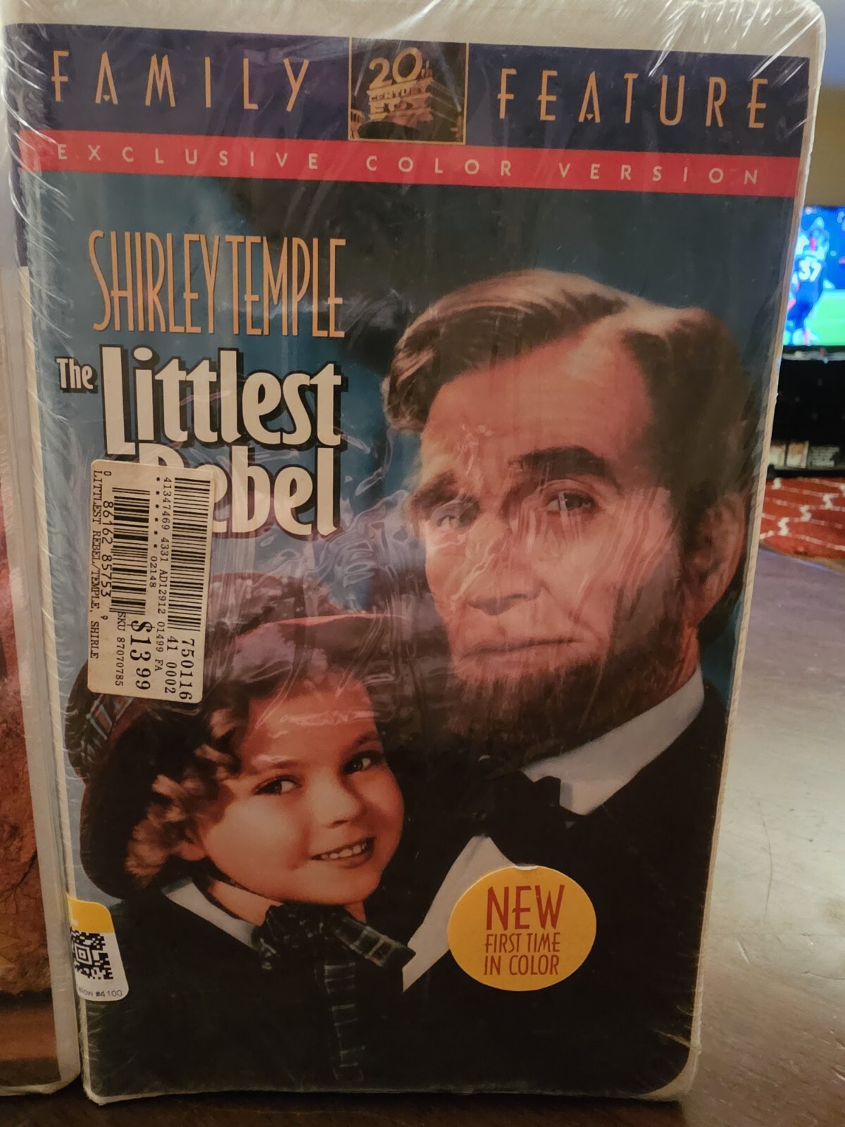 New Sealed Set of Shirley Temple VHS – Little Princess & The Littlest Rebel