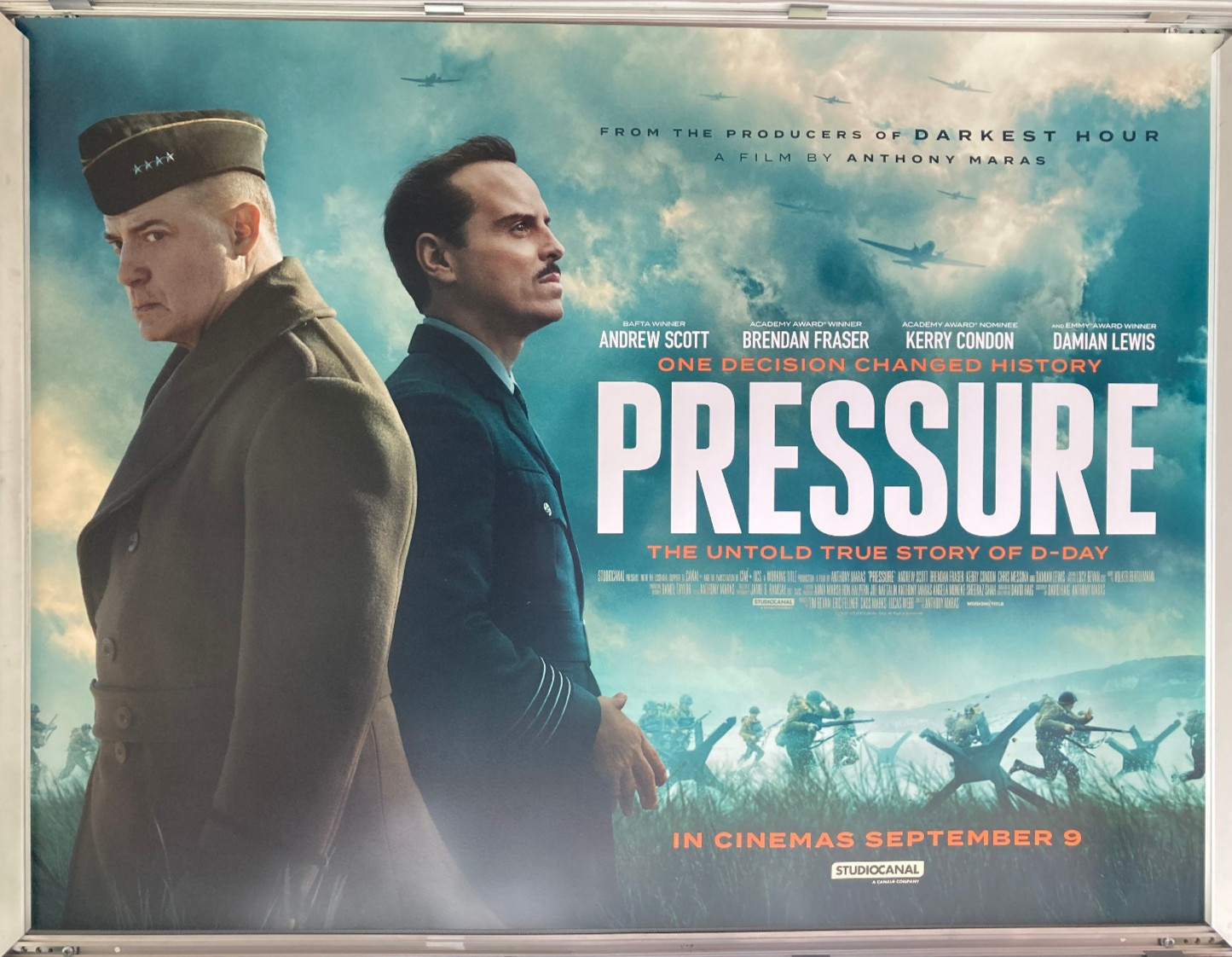 Cinema Poster: PRESSURE 2026 (Quad) Andrew Scott Brendan Fraser Kerry Condon