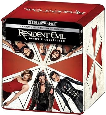 New Steelbook Resident Evil Ultra HD Collection (UHD + Blu-ray + Digital)
