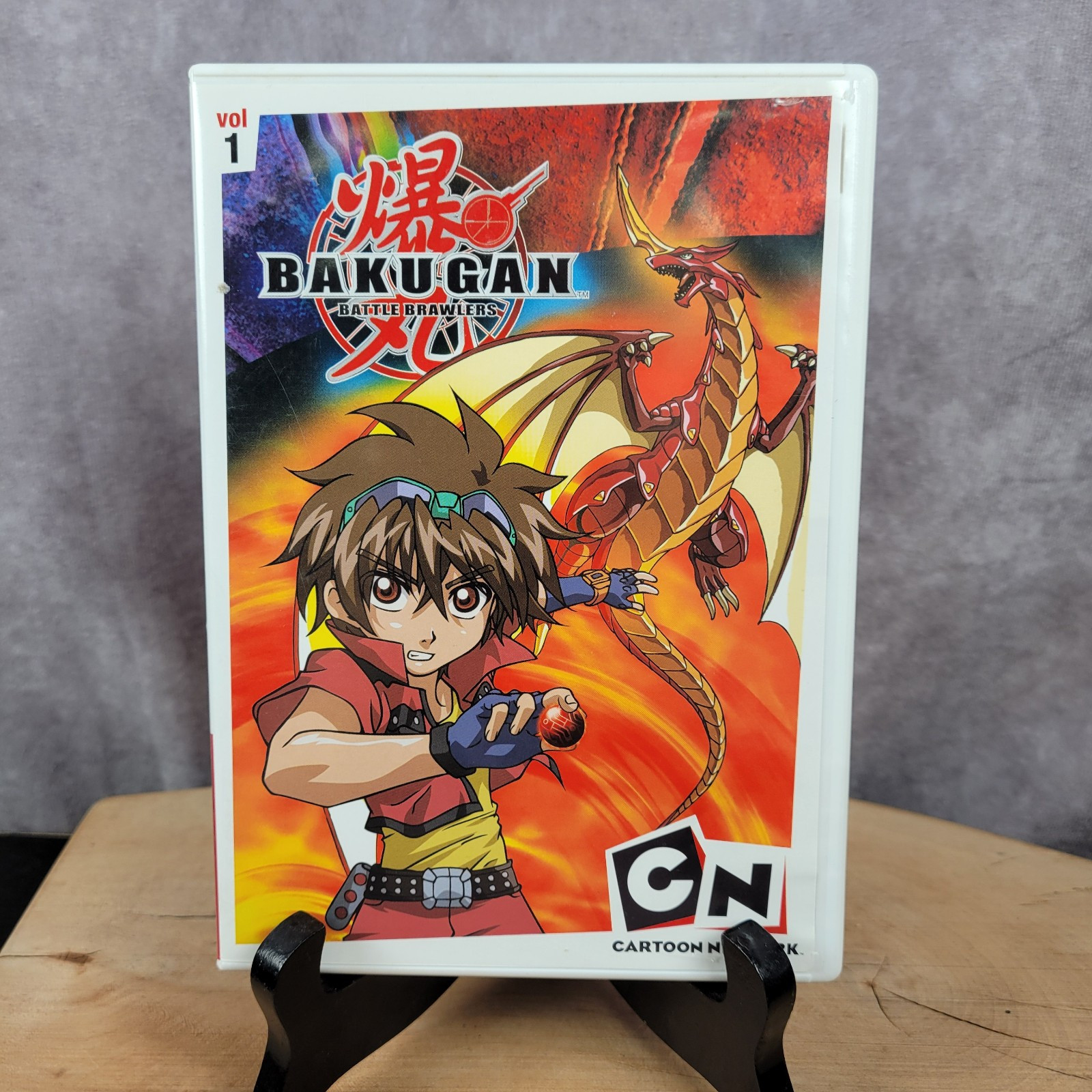 Bakugan 1: Battle Brawlers DVD 2008 Cartoon Network 5 Episodes 111 Minutes