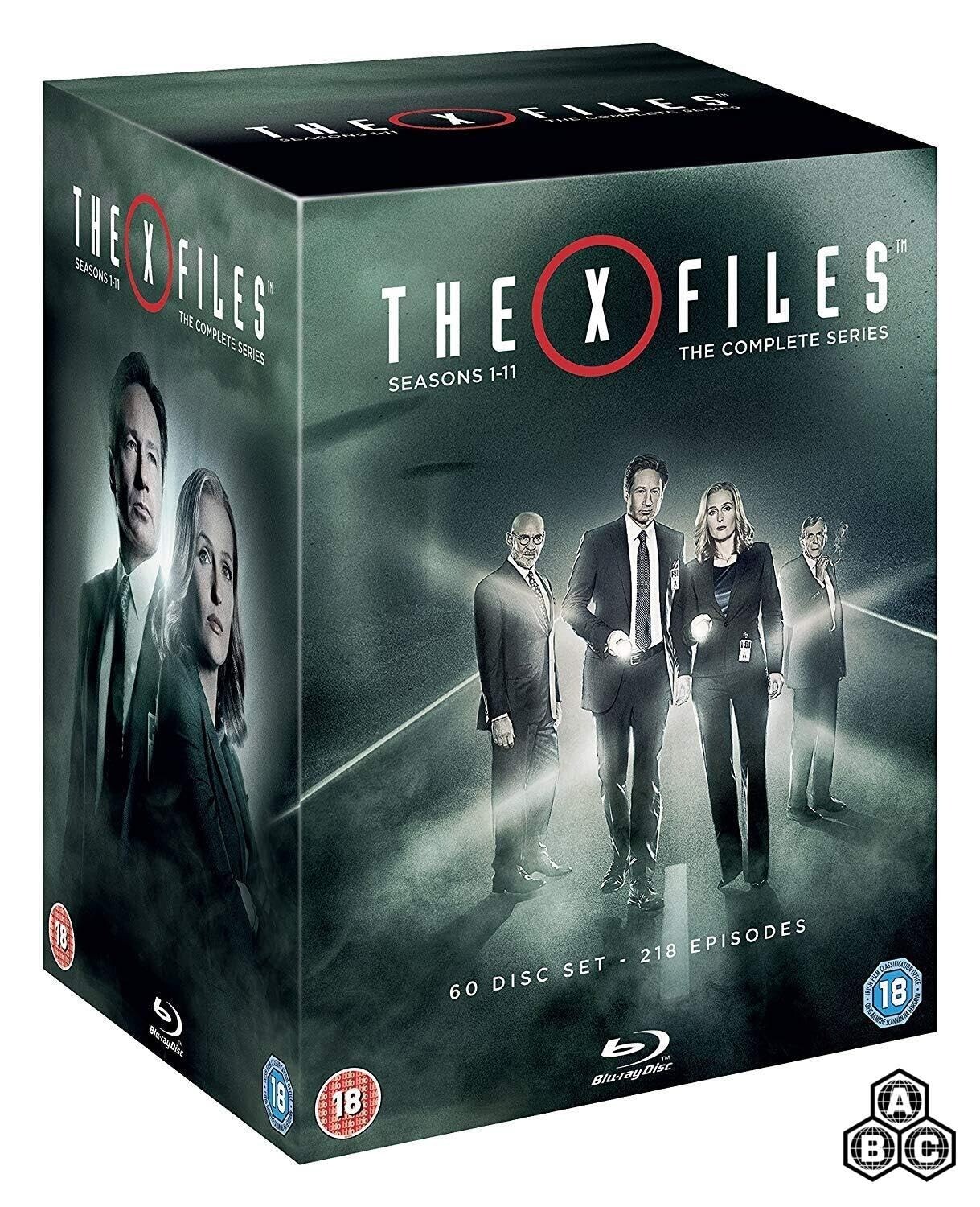 The X Files: The Complete Series 1-11 Blu-ray [Region Free] 60-Disc Box Set