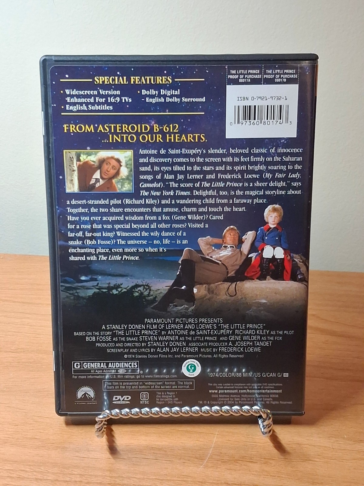 The Little Prince (DVD, 1974) ** No Scratches **