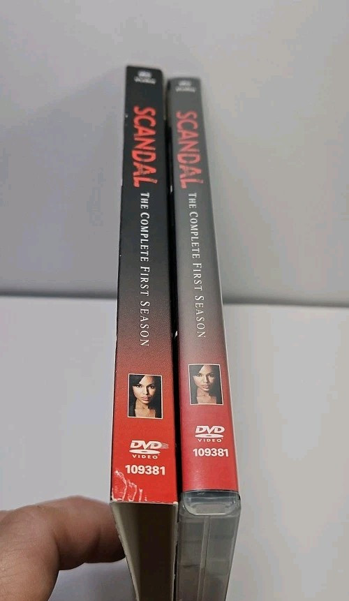 Scandal: Complete 1st Season (DVD, 2012, 2-Disc Set, Slipcover) Kerry Washington