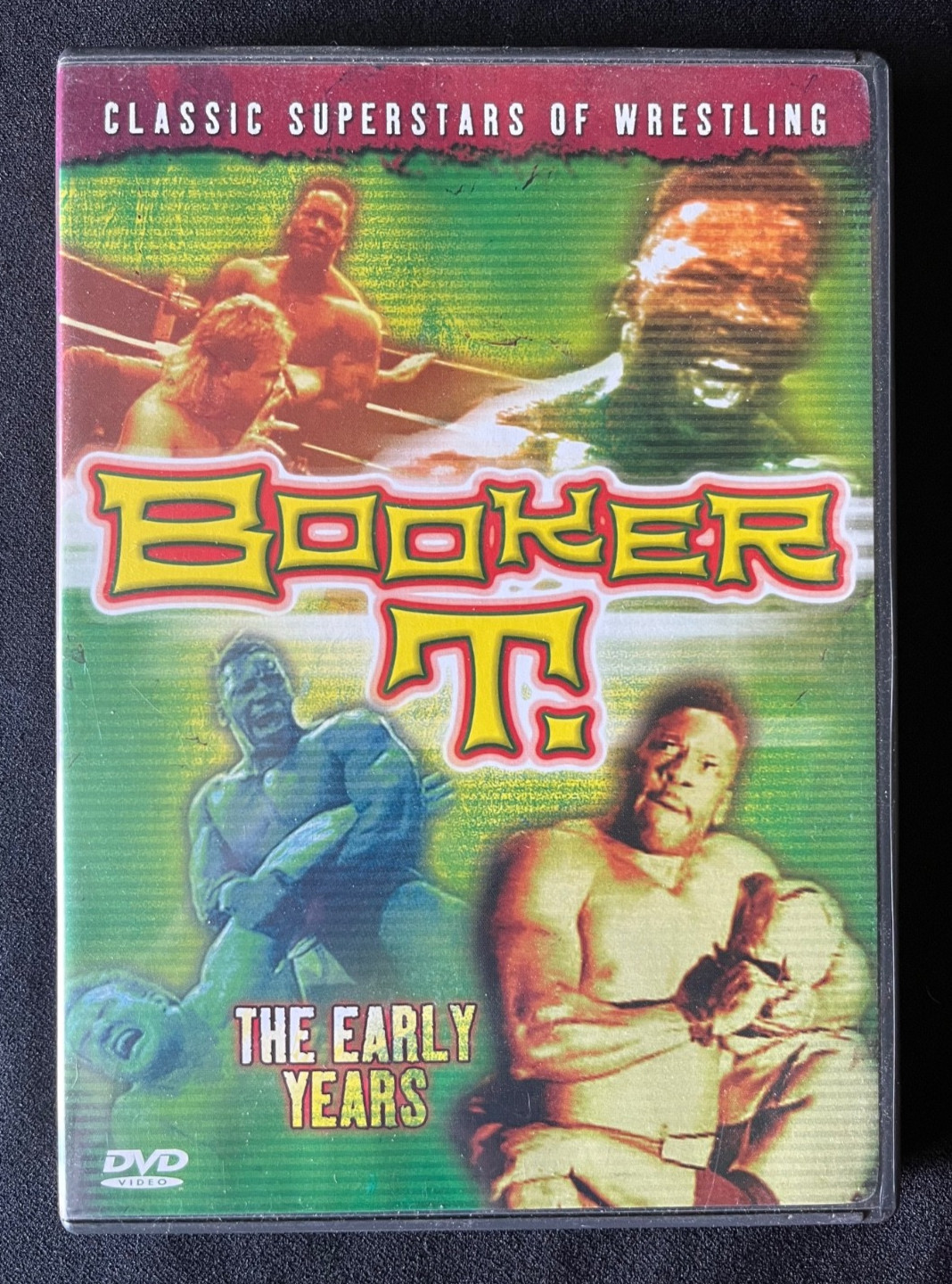 Grand Masters of Wrestling 1 & 2 DVDs + Classic Superstars Yesteryear + Booker T