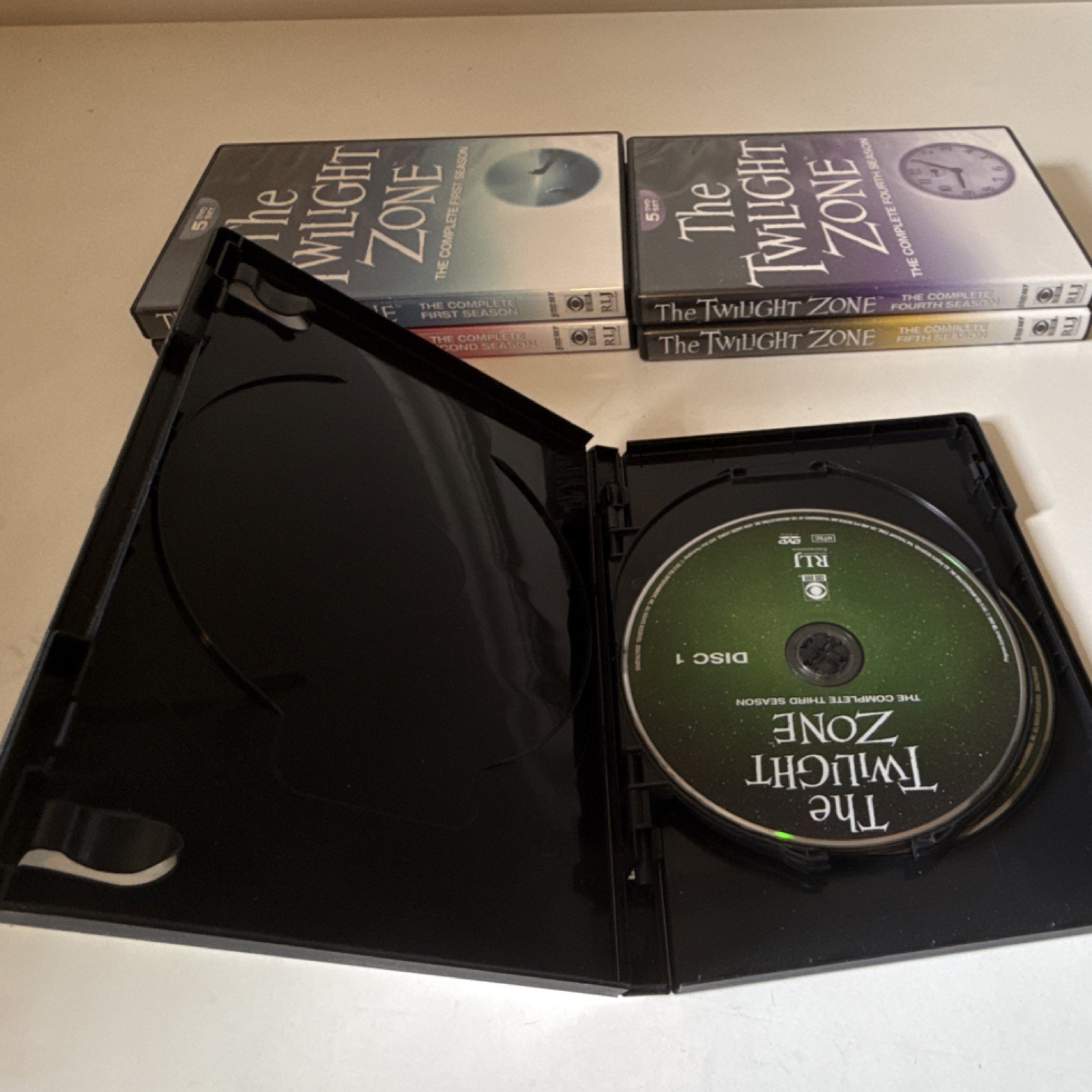 The Twilight Zone TV Series DVD Set Seasons 1-5 Complete Box Set Lot