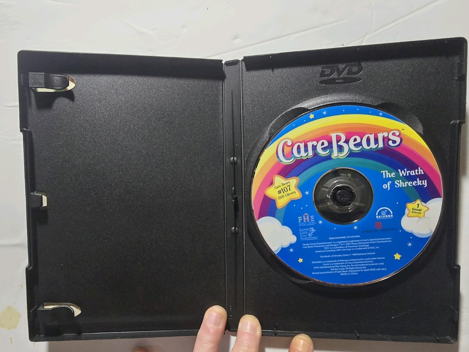 Lions Gate Care Bears: The Wrath of Shreeky DVD Tall Case 24 min