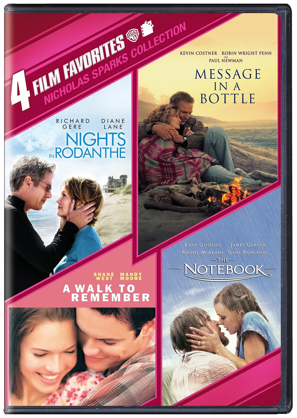 4 Film Favorites: Nicholas Sparks (Message in a Bottle, Nights in Rodanthe, …