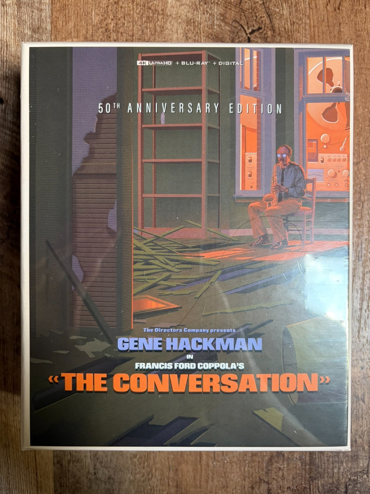 The Conversation 50th Anniversary Ed. w. Steelbook (4K UHD + Blu-ray + Digital)