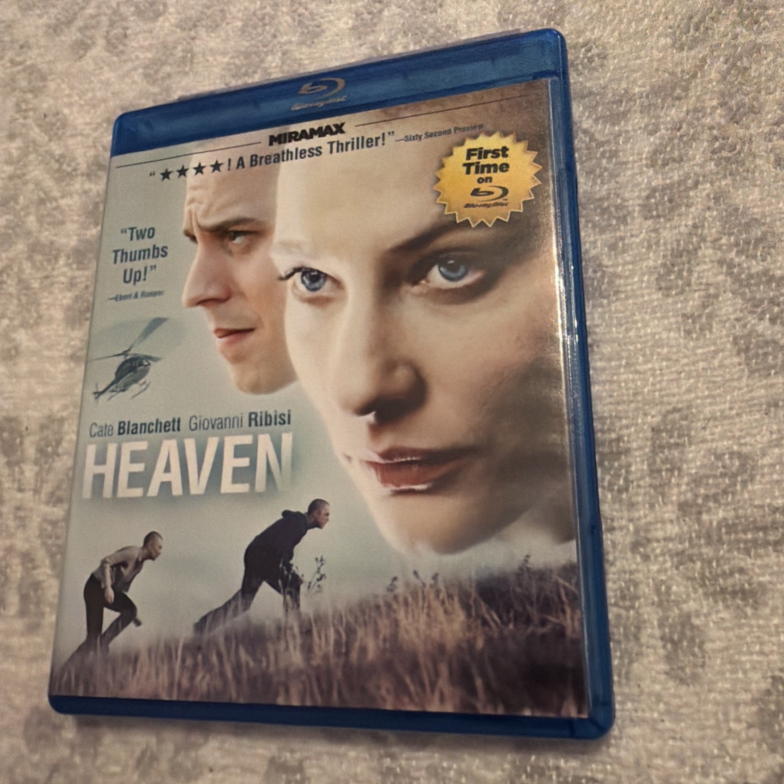 Heaven 2013 Blu-Ray Cate Blanchett Giovanni Ribisi OOP Rare