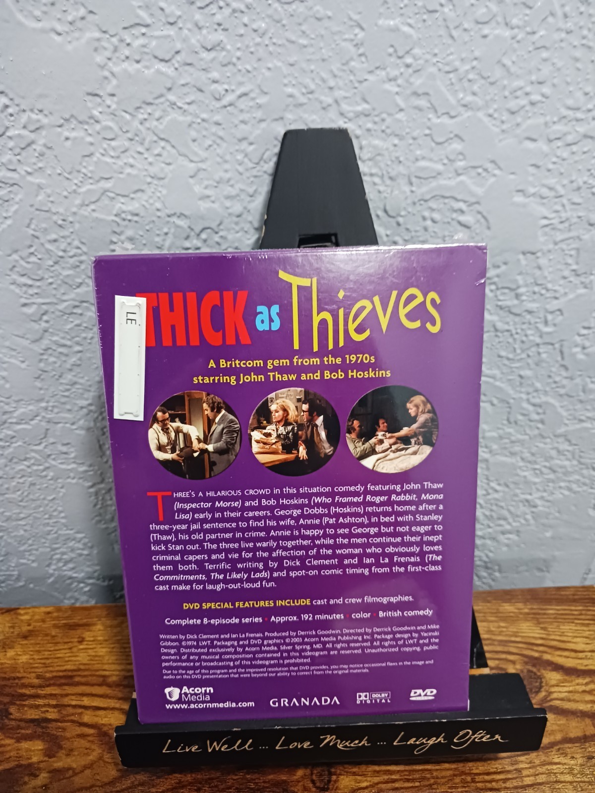 New Sealed Thick As Thieves [1974] (DVD, 2003, 2-Disc Set, Acorn) Bob Hoskins