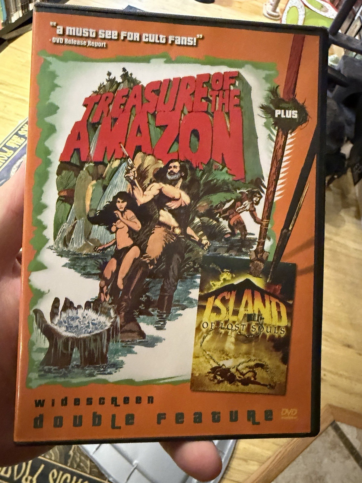 “Treasure of the Amazon / Island of Lost Souls” (DVD) Directed by Rene Cardona J