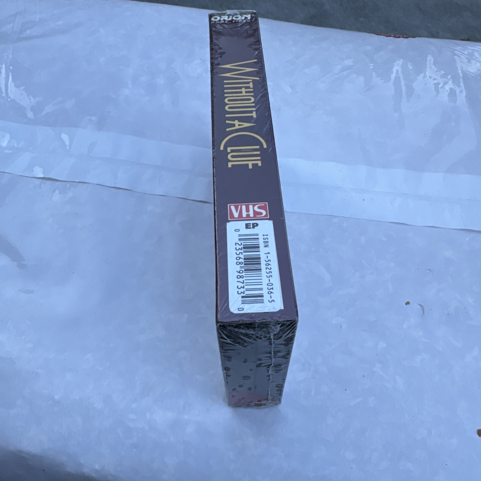 WITHOUT A CLUE (vhs) Michael Caine, Ben Kingsley, Jeffrey Jones. VG Cond. Rare