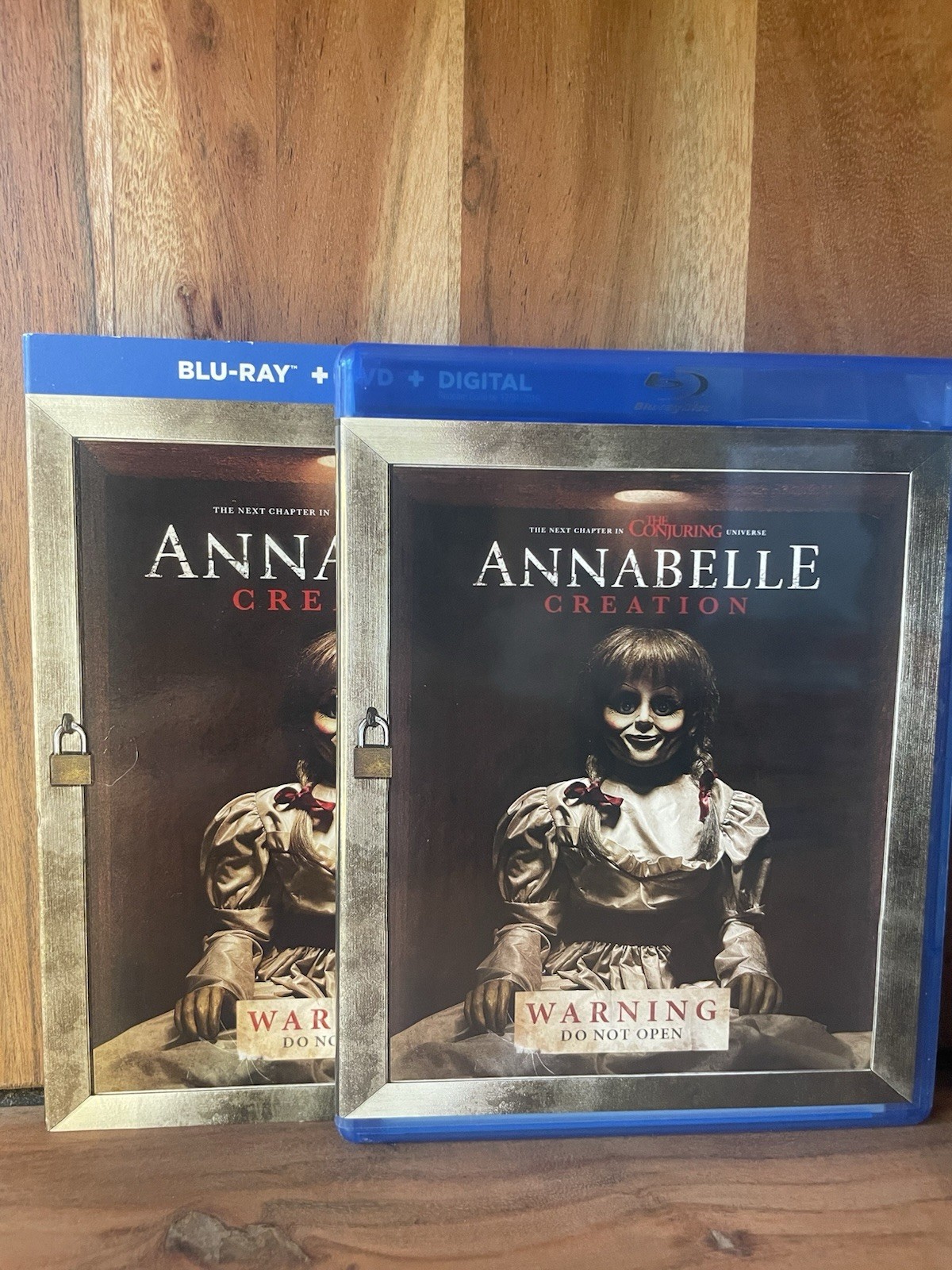 Annabelle: Creation (Blu-ray,DVD,Digital 2017) With Slipcover