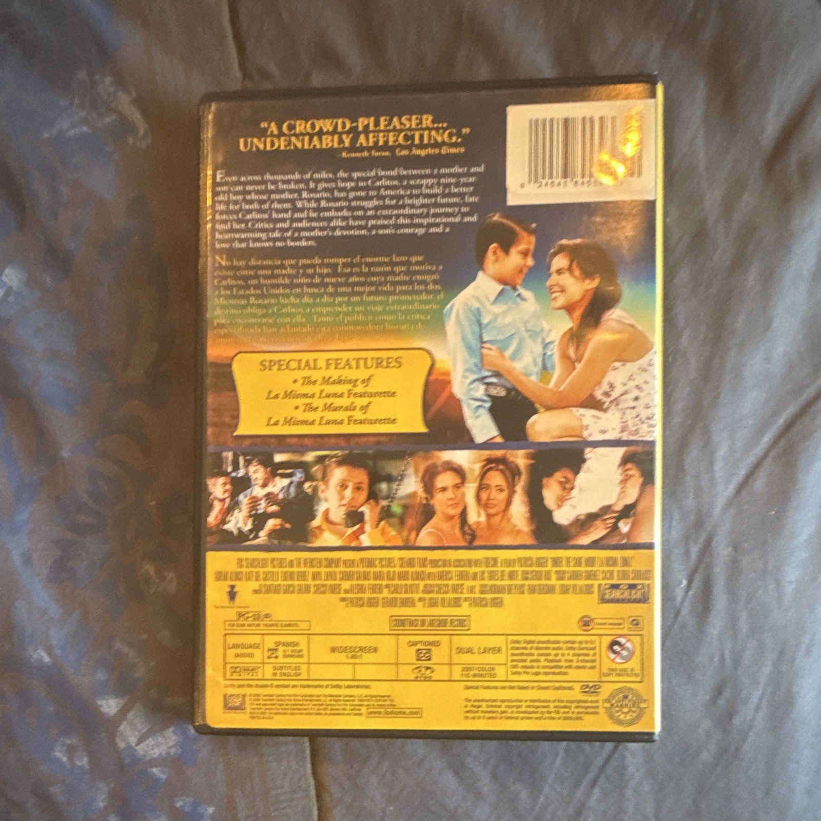 Lionsgate Under the Same Moon DVD PG-13 2007 106 min Behind the Scenes