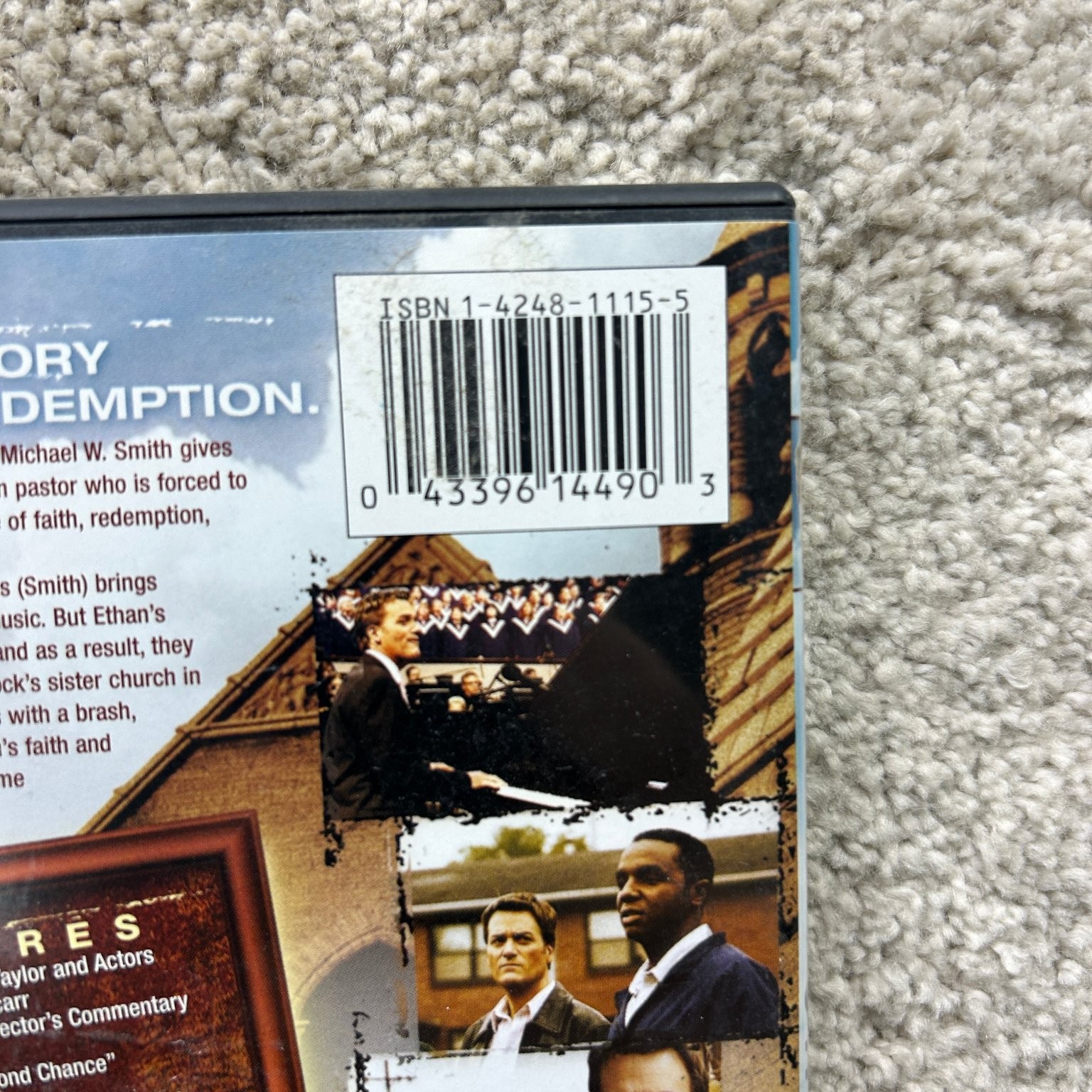 The Second Chance DVD 2009 Michael W. Smith Jeff Obafemi Carr Steve Taylor