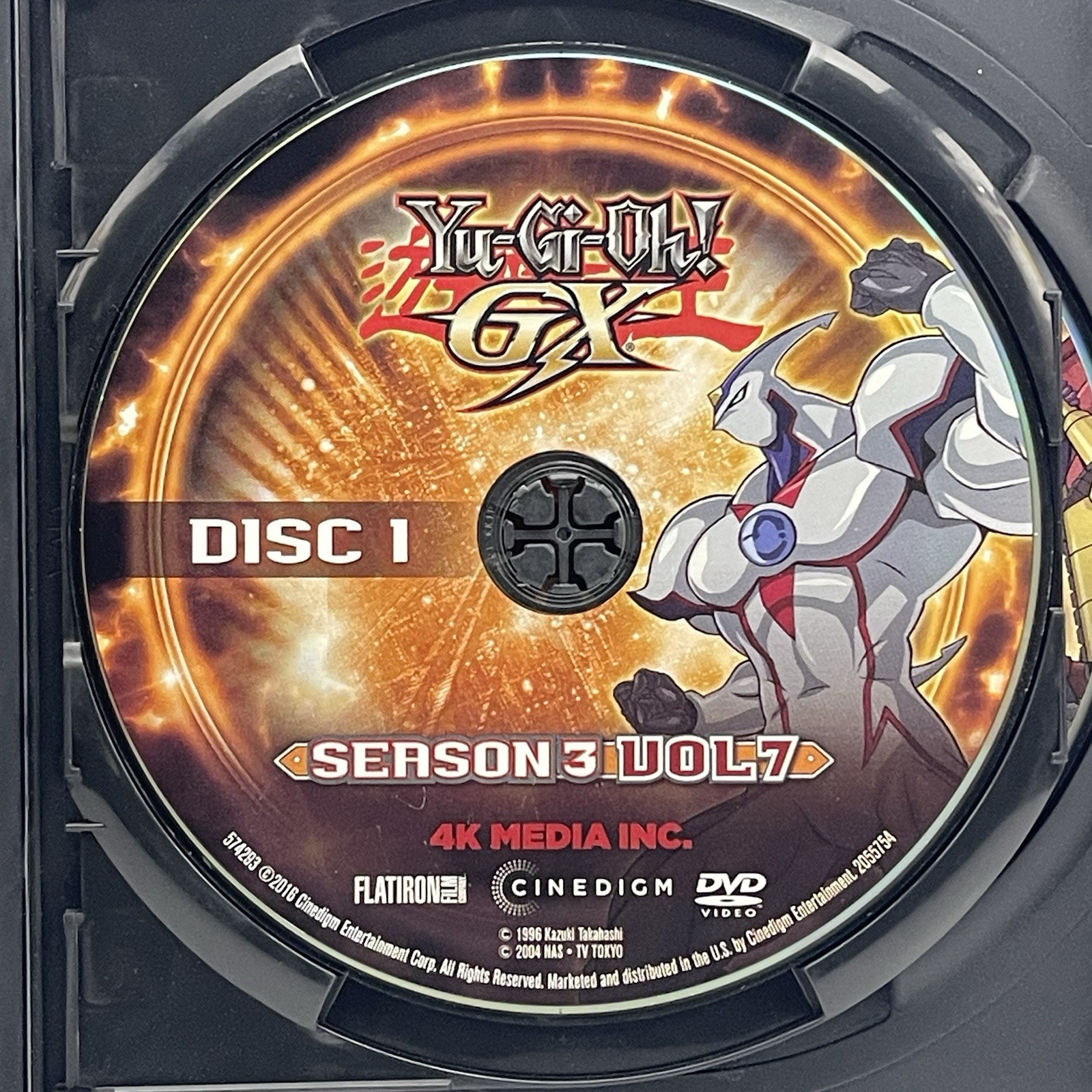 Yu-Gi-Oh GX: Season 3, Volume 8 (2006-2007) (DVD, 2016, 2-Disc Set) Animated OOP