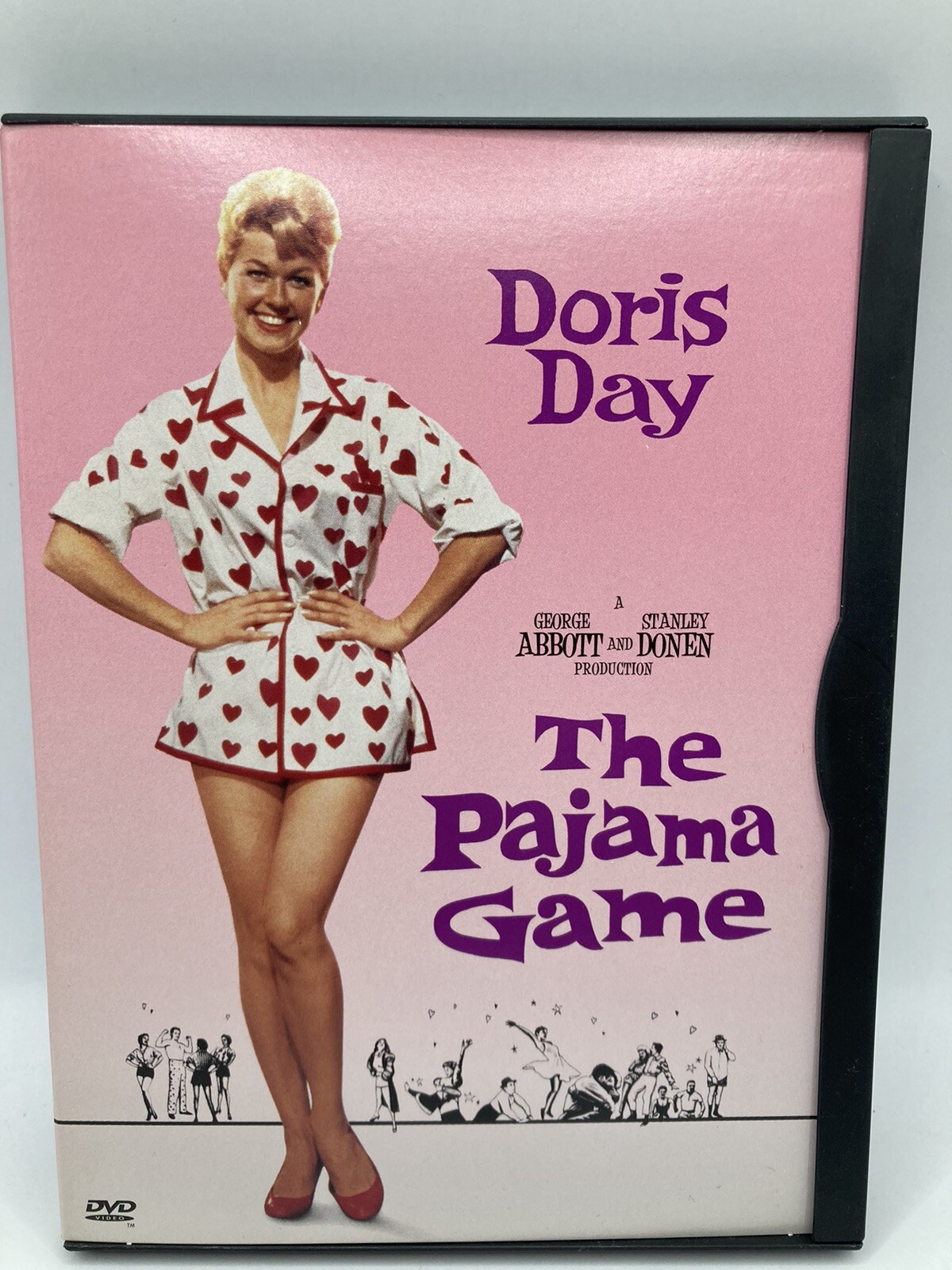 The Pajama Game DVD Doris Day John Raitt 101 Minutes EUC