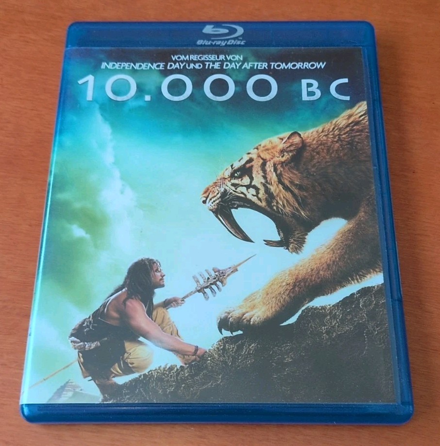 10,000 BC Blu-ray Steven Strait Camilla Belle Cliff Curtis Roland Emmerich