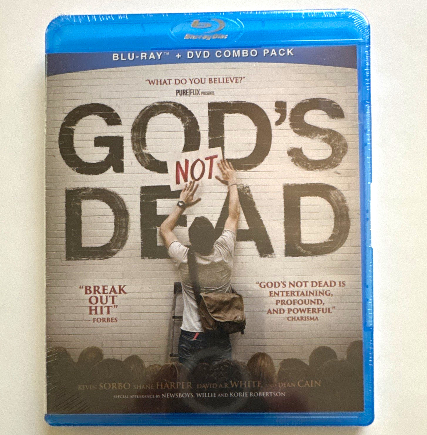God’s Not Dead Blu-ray + DVD 2-Disc Combo Pack PG Pure Flix Kevin Sorbo