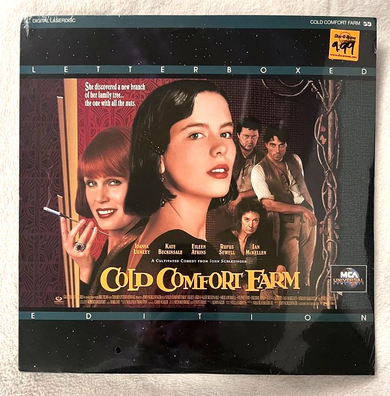 Cold Comfort Farm 1995 Laserdisc SEALED Kate Beckinsale Sir Ian McKellen