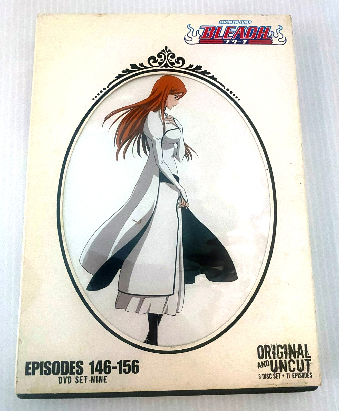 Shonen Jump Bleach Original And Uncut Box Set Nine 9 DVD 11 Episodes 146-156