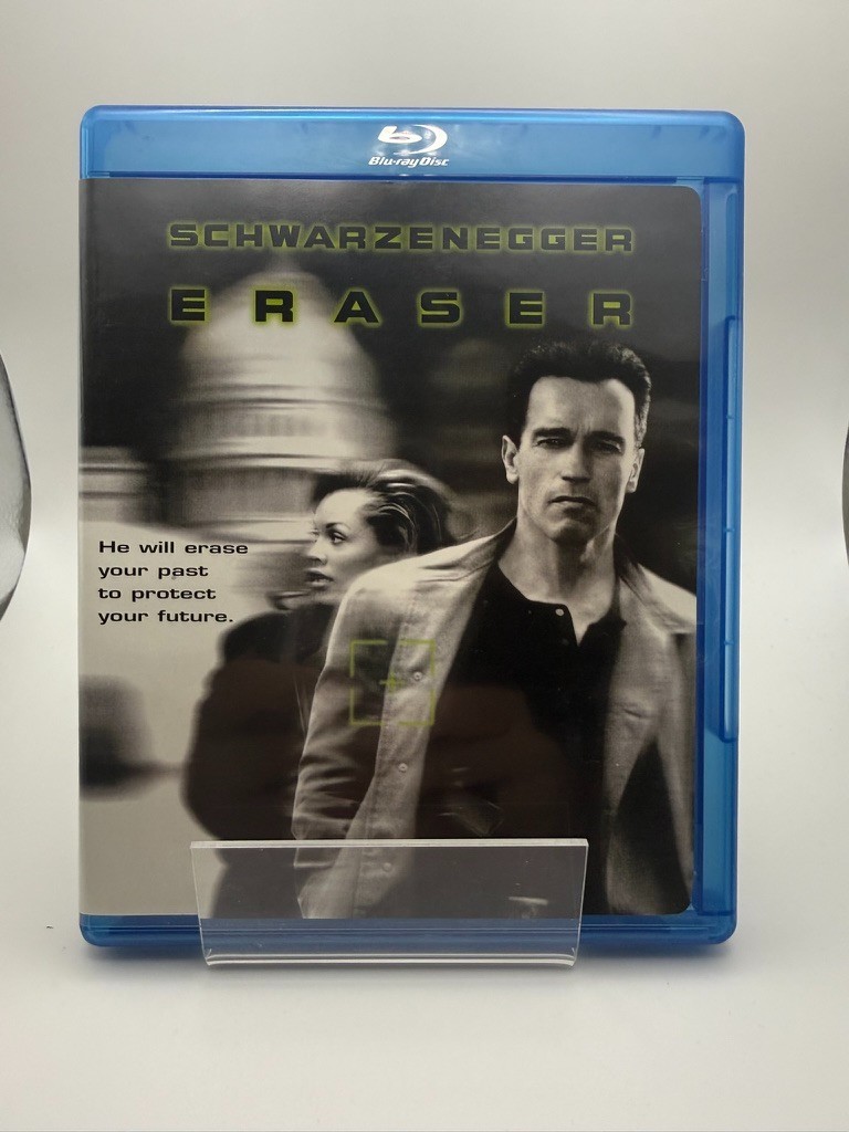 Eraser Blu-ray Arnold Schwarzenegger Like New Never Played