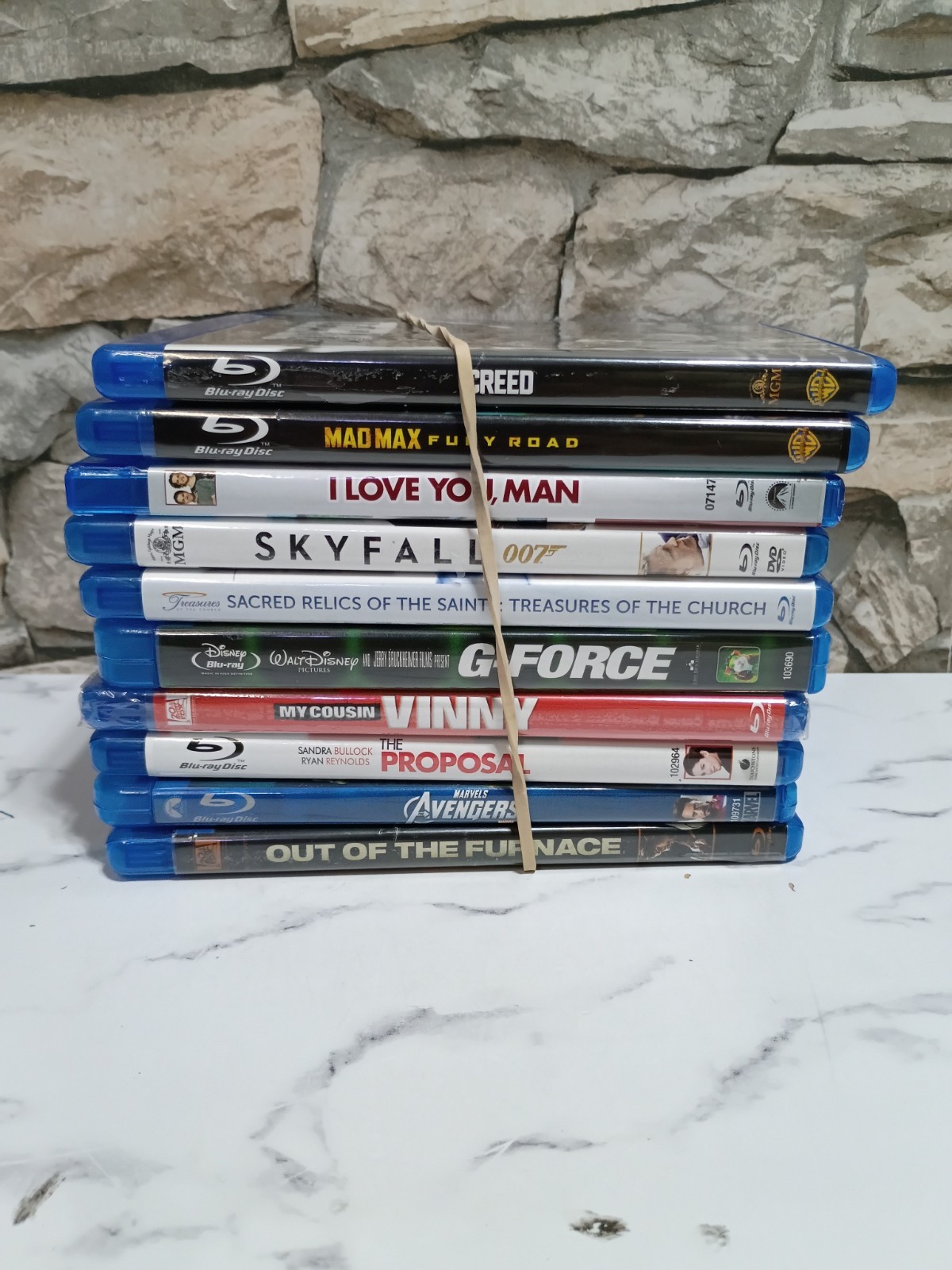 BluRay Lot Of 10 Different Titles – Action, Drama, Comedy, Read Description 019