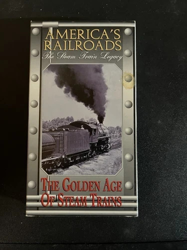 Golden Age of Steam Trains – America’s Railroads VHS
