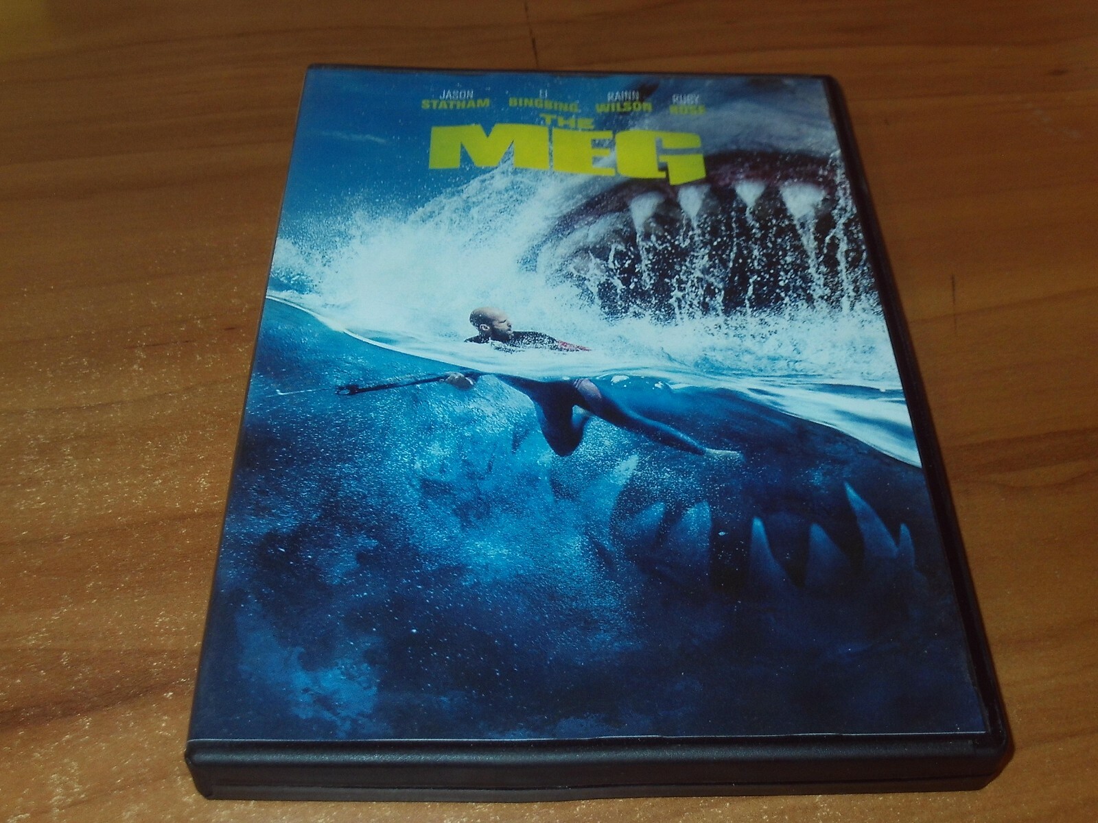The Meg (DVD, Widescreen, 2018) Jason Statham