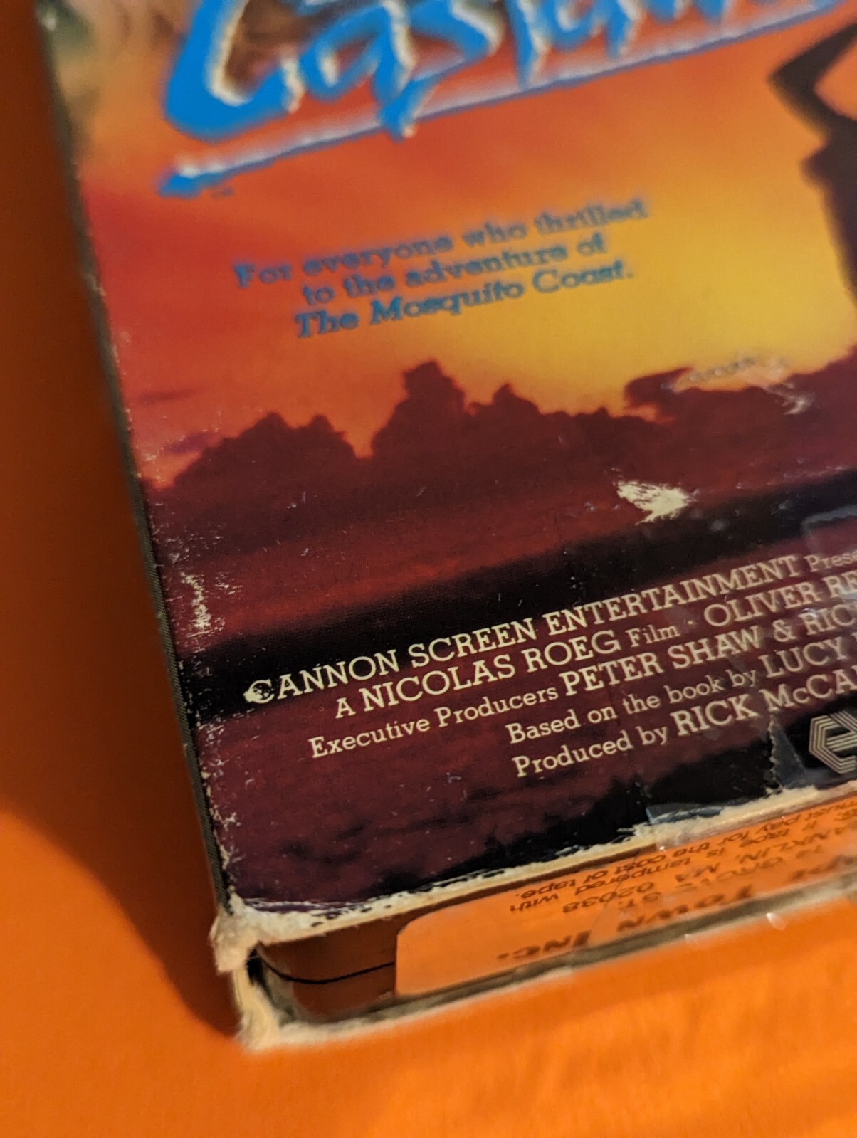 Castaway (1986 VHS) Nicolas Roeg Oliver Reed – Cannon Films – Kate Bush Song