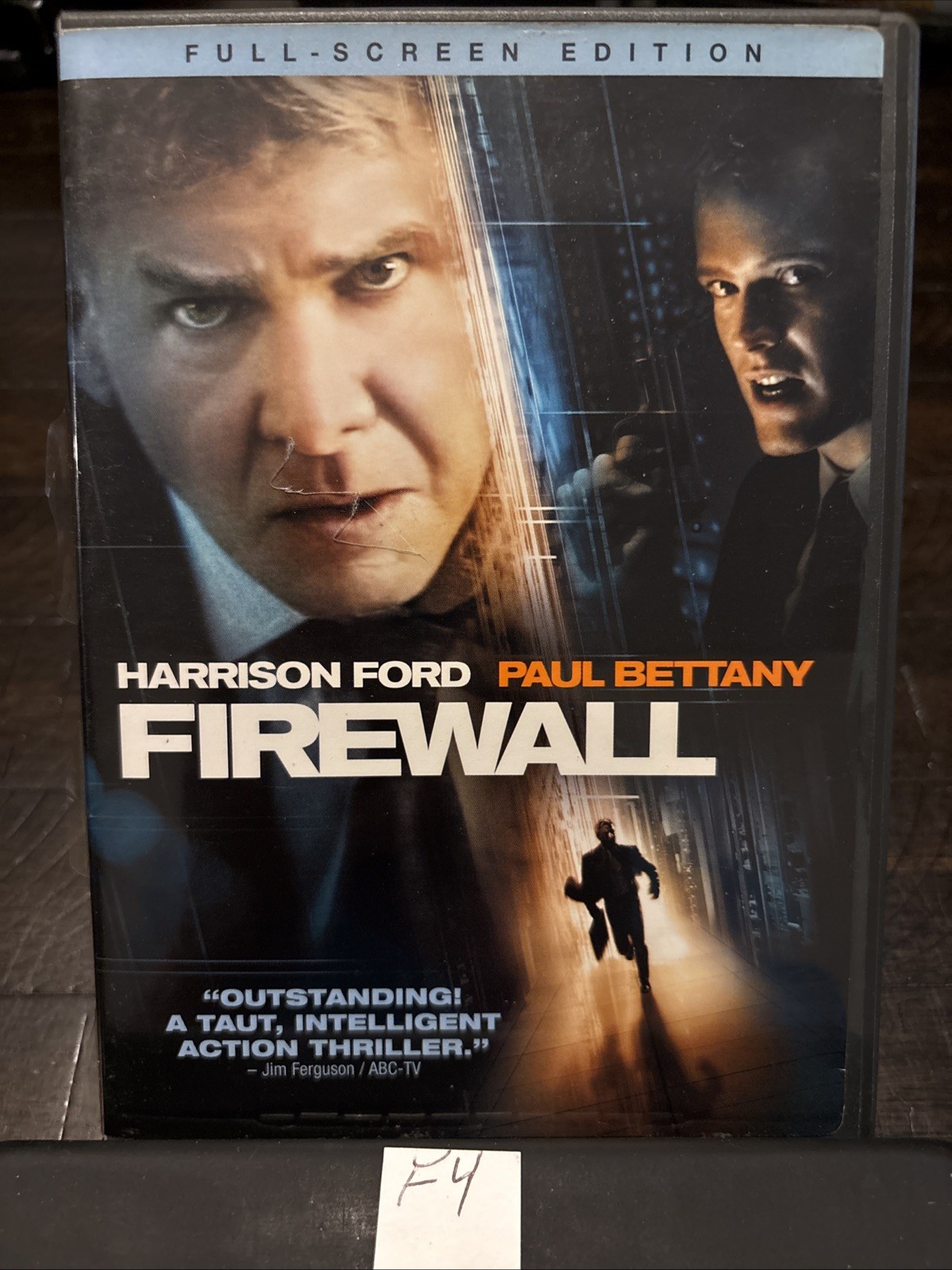 Firewall (Full Screen Edition) DVD Like New, Combine Shipping F4