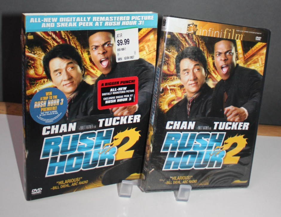 Rush Hour 2 Infinifilm DVD Movie Sealed Jackie Chan Chris Tucker