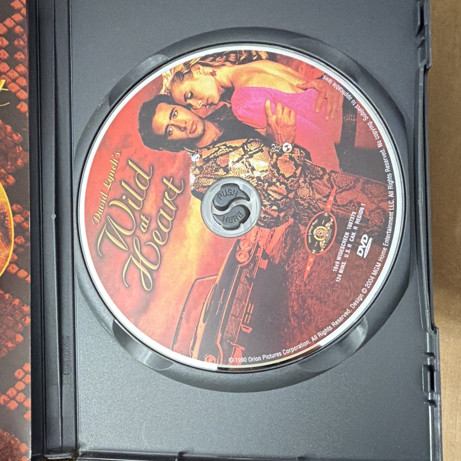 David Lynch Wild at Heart DVD Special Edition R 1990 Region 1 NTSC English