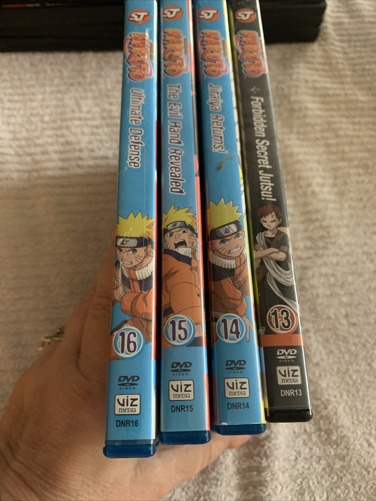 NARUTO Shonen Jump Set DVD’s 1-23 Missing 17 & 18