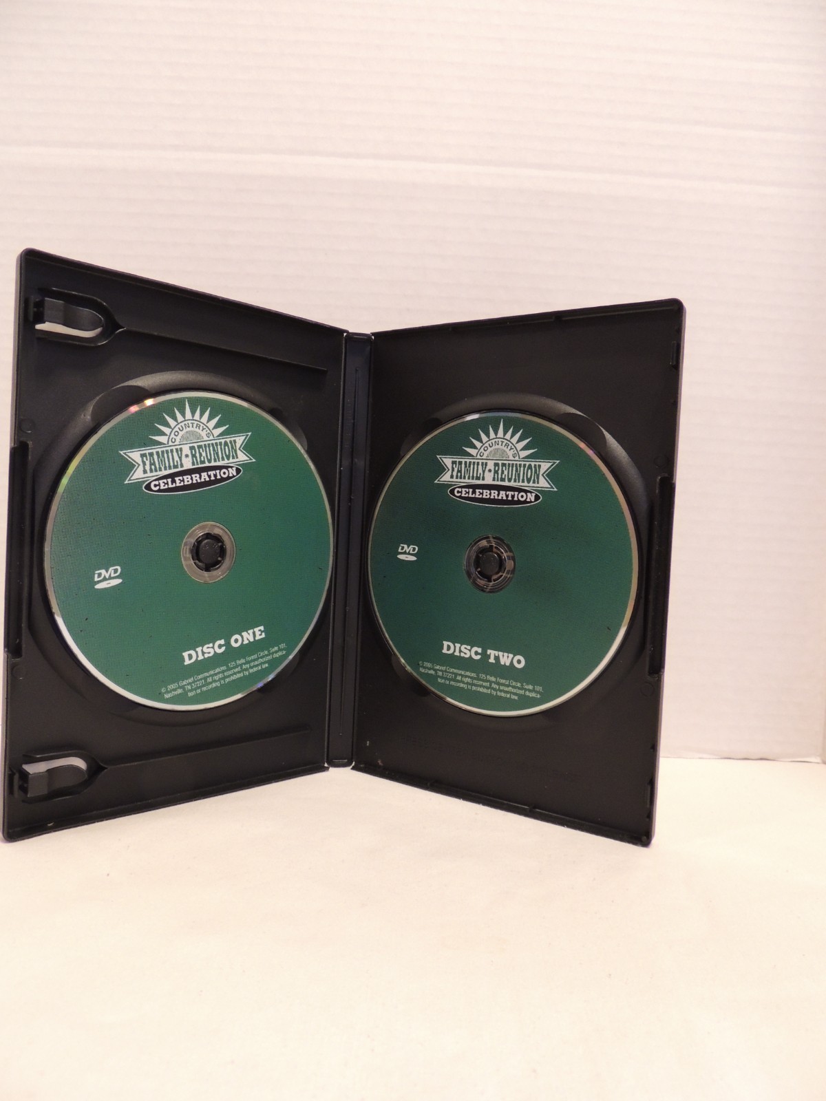 Family Reunion Country Celebration 2005 2 Disc Set DVD Movie