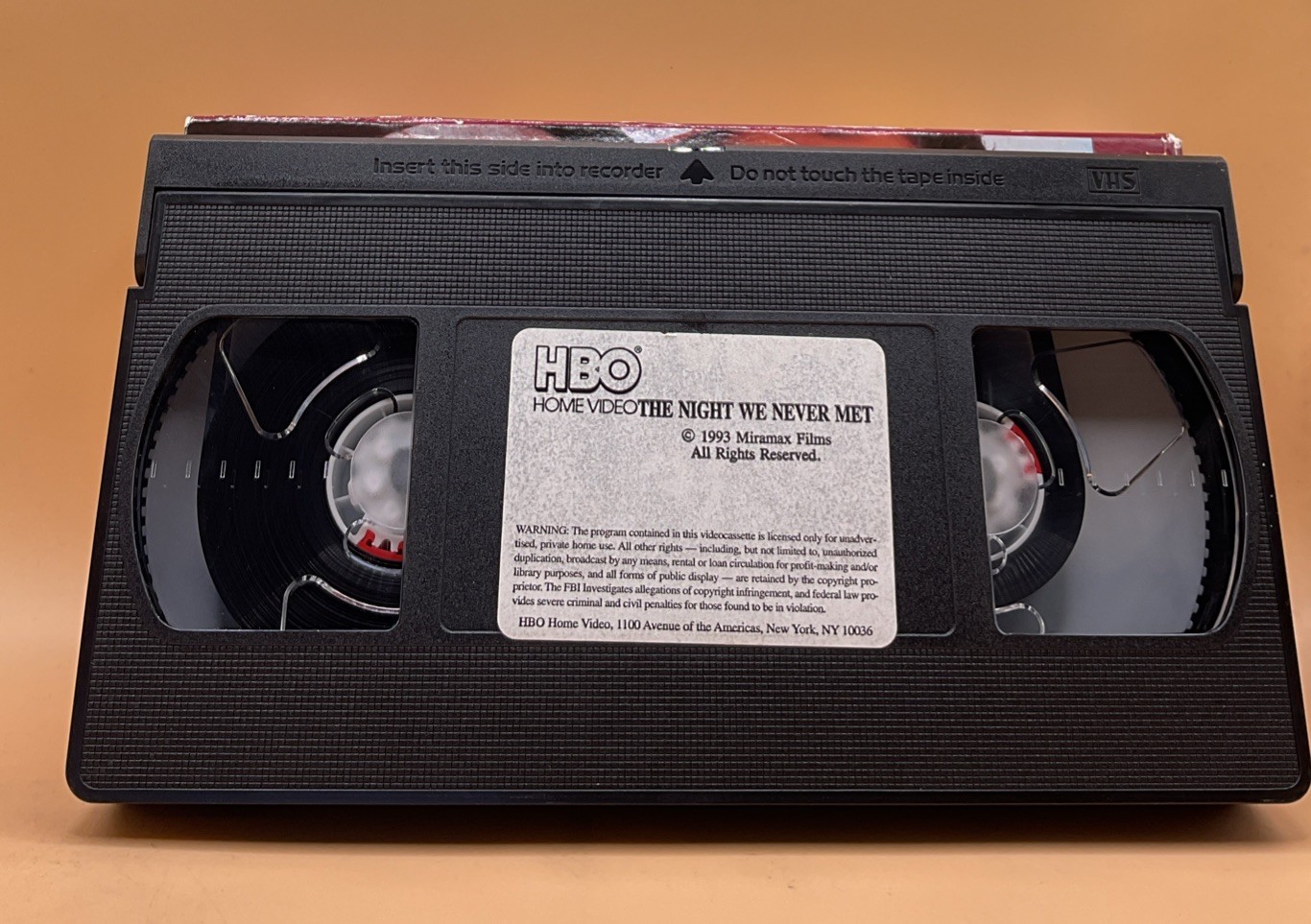 The Night We Never Met VHS 1993 Matthew Broderick **Buy 2 Get 1 Free**