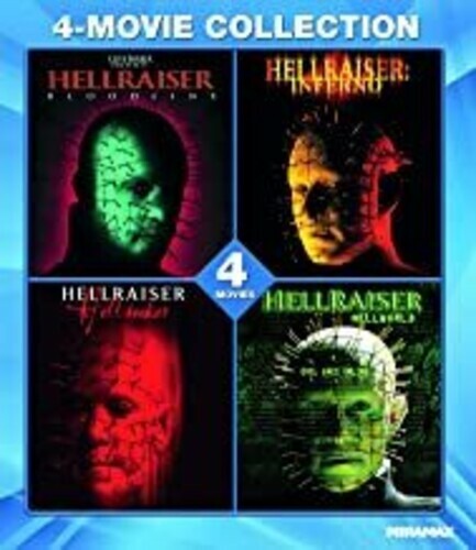 Hellraiser: 4-Movie Collection [New Blu-ray] Amaray Case, Widescreen