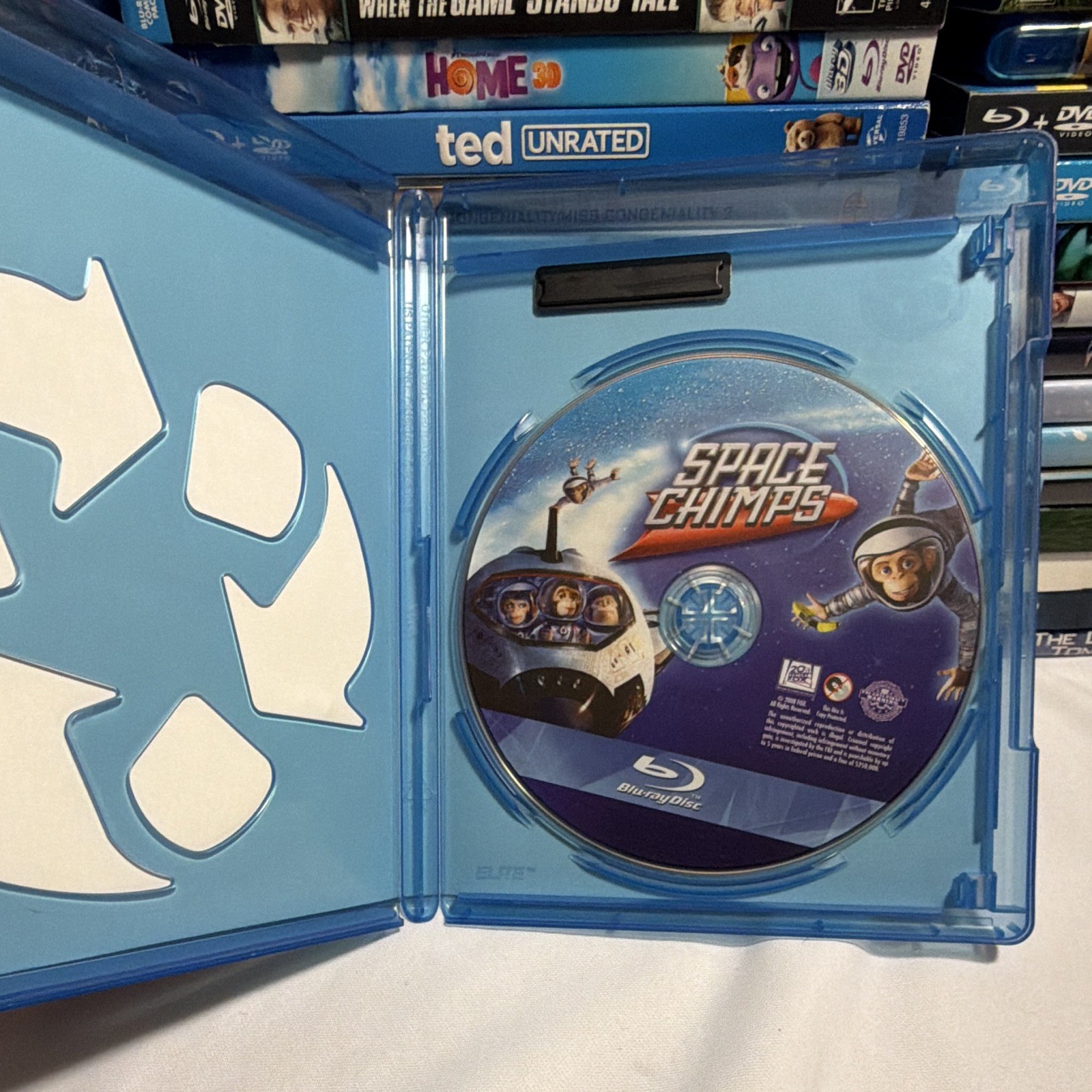 Space Chimps 2008 Blu-ray Disc Checkpoint Sensormatic Widescreen Edition