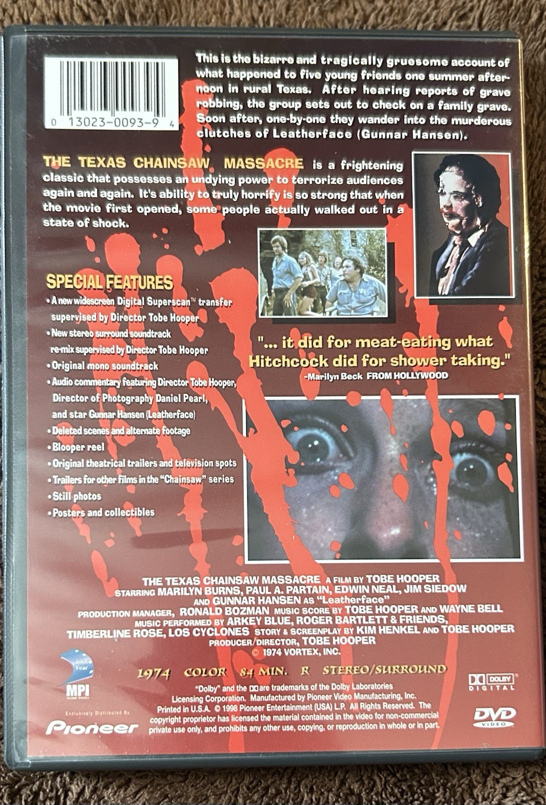 Texas Chainsaw Massacre 3-DVD Set 🥩 TCM + TCM 2 + Leatherface: TCM 3 🪚 *RARE*
