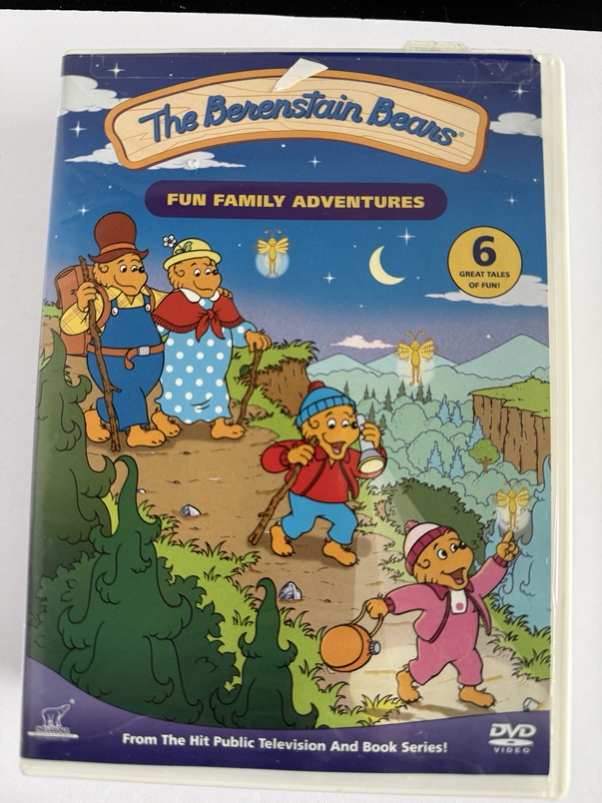 Vintage Berenstain Bears DVD Lot 8 Kids Family Cartoons Educational Out Of Print