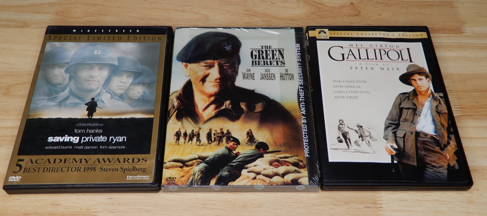 Lot of 25+ War Movies on DVD: Dirty Dozen, The Patriot, Band of Brothers & more