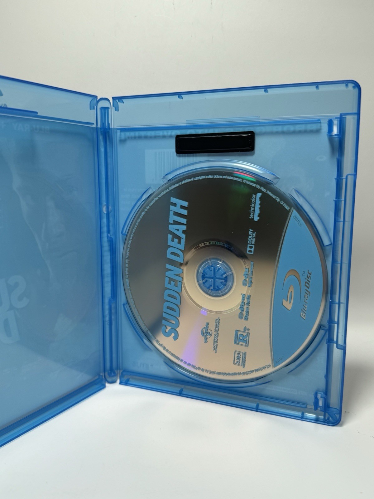 Sudden Death (1995) Blu-ray, Jean-Claude Van Damme, NO DIGITAL