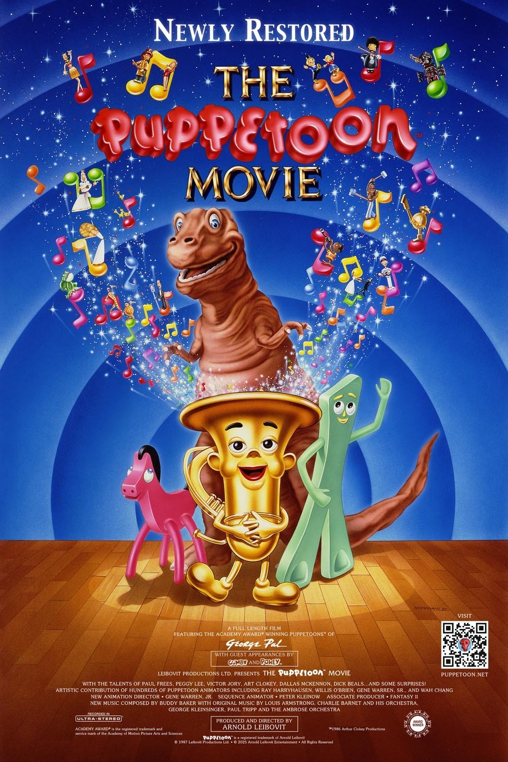 OEM NEW 2026 THE PUPPETOON MOVIE ~ 4K RESTORATION BLU-RAY ~ EXTRAS, BOOKLET